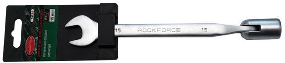

Ключ рожково-накидной Rockforce RF-75215R I-образный 15 мм с шарниром