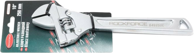 

Ключ разводной Rockforce RF-649250CS I-образный 0-36 мм с шарниром