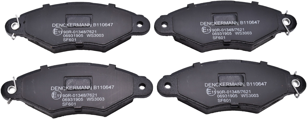 

Denckermann B110647 Тормозные колодки