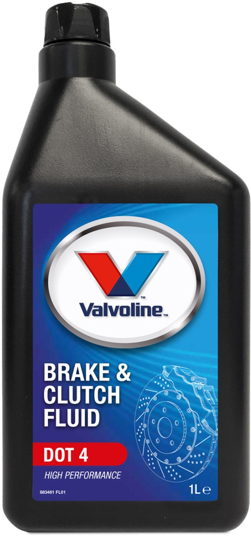 

Тормозная жидкость Valvoline Brake & Clutch DOT 4 пластик 883461