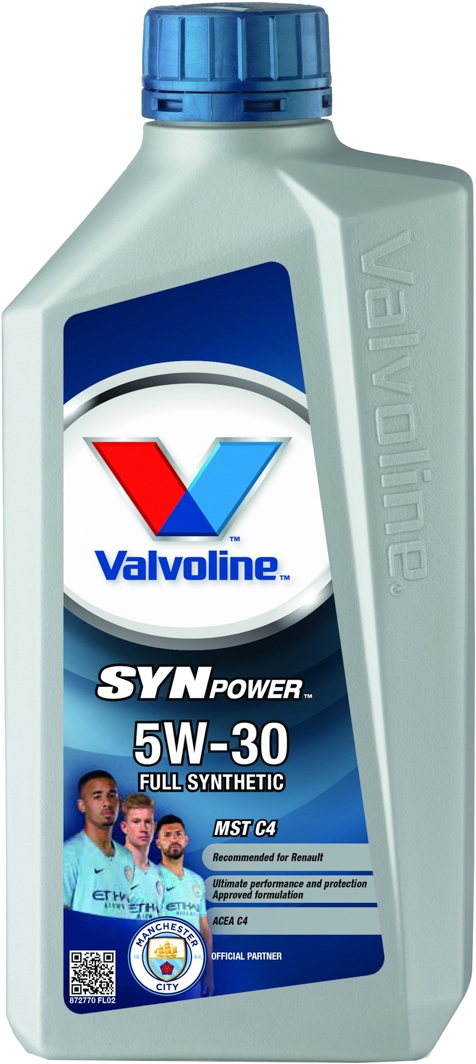 

Моторное масло Valvoline SynPower MST C4 5W-30 синтетическое 872770