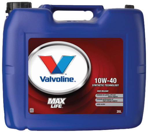 

Моторное масло Valvoline MaxLife 10W-40 полусинтетическое 872328