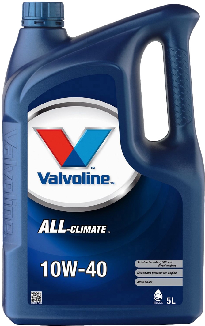 

Моторное масло Valvoline All-Climate 10W-40 полусинтетическое 872776