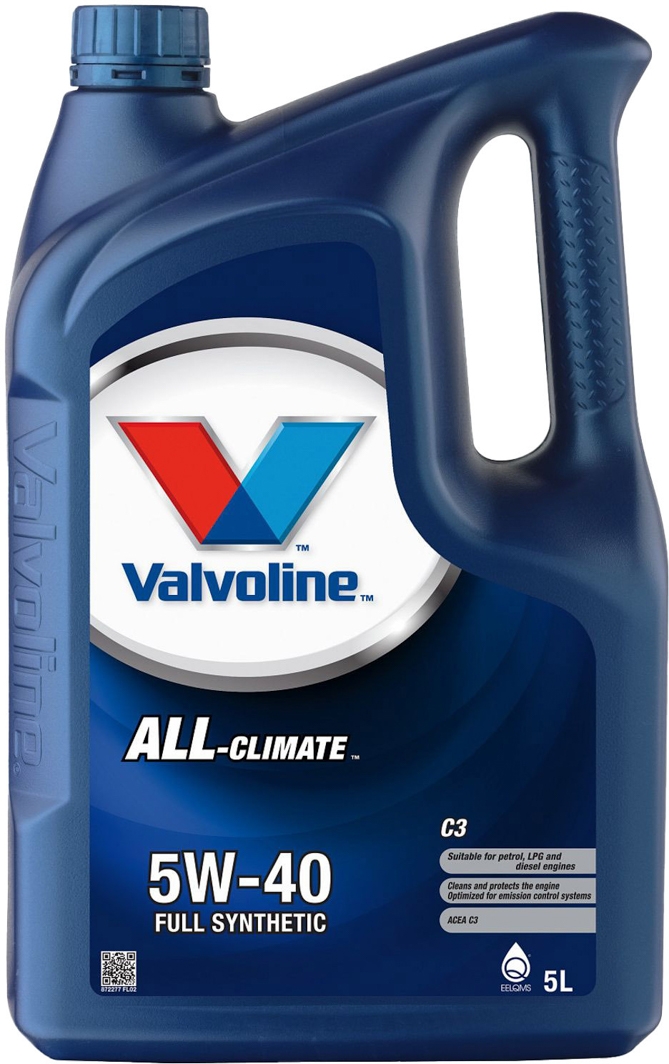 

Моторное масло Valvoline All-Climate C3 5W-40 синтетическое 872277