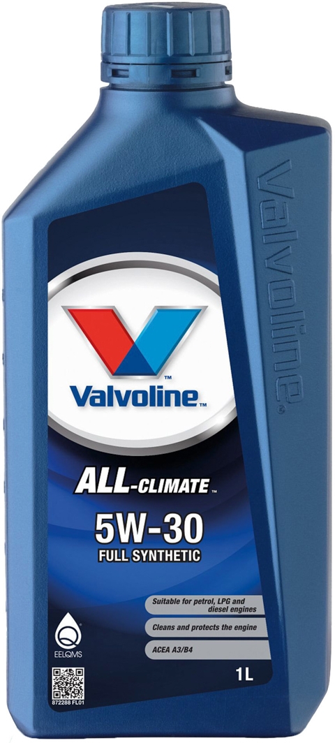 

Моторное масло Valvoline All-Climate 5W-30 синтетическое 872288