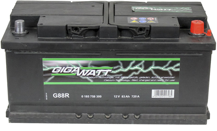 

Аккумулятор Gigawatt 6 CT-83-R 0185758300