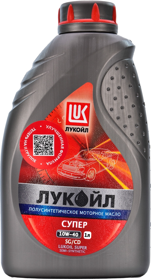 

Моторное масло Lukoil Супер 10W-40 полусинтетическое SAE10W40APISGCD5L