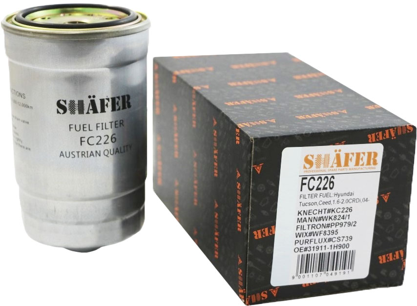

Shafer fc226 Топливный фильтр