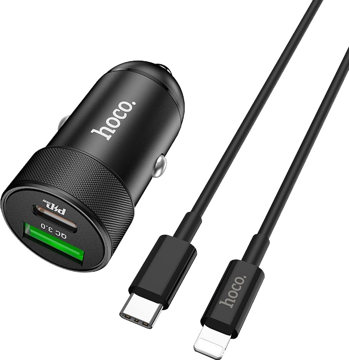 

USB зарядка в авто Hoco Z32B 721174