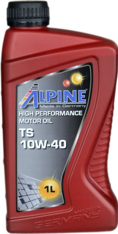 

Моторное масло Alpine TS 10W-40 полусинтетическое 100081