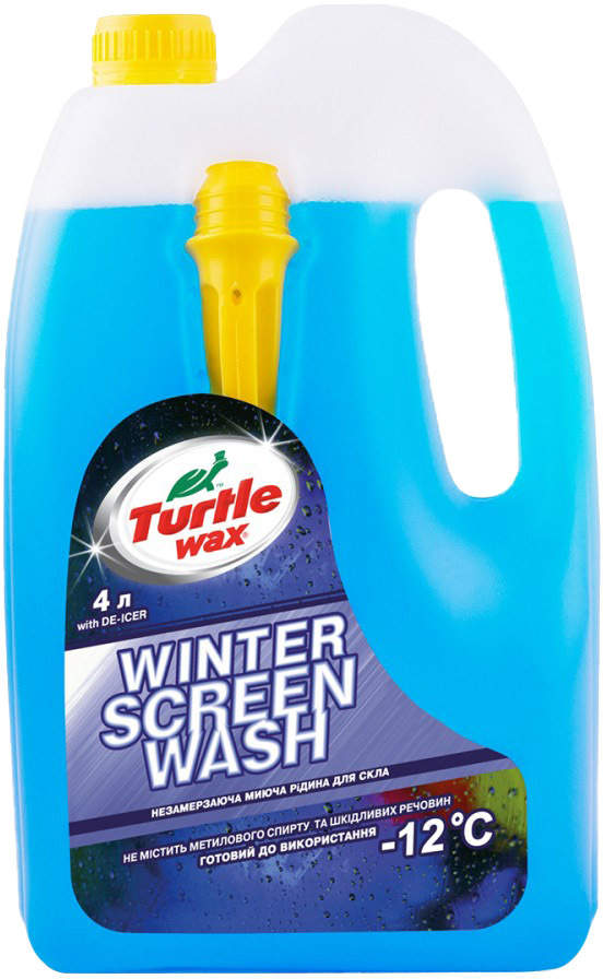 

Омыватель Turtle Wax Liquid Fire зимний -12 °С цитрусовый W-4050
