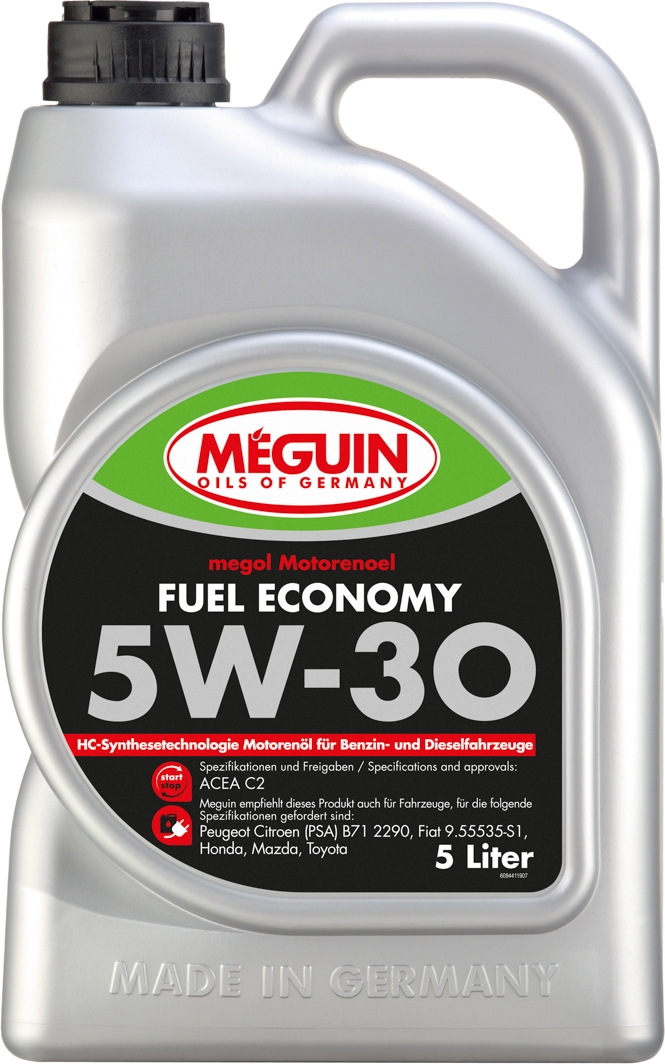 

Моторное масло Meguin Fuel Economy 5W-30 синтетическое 9441
