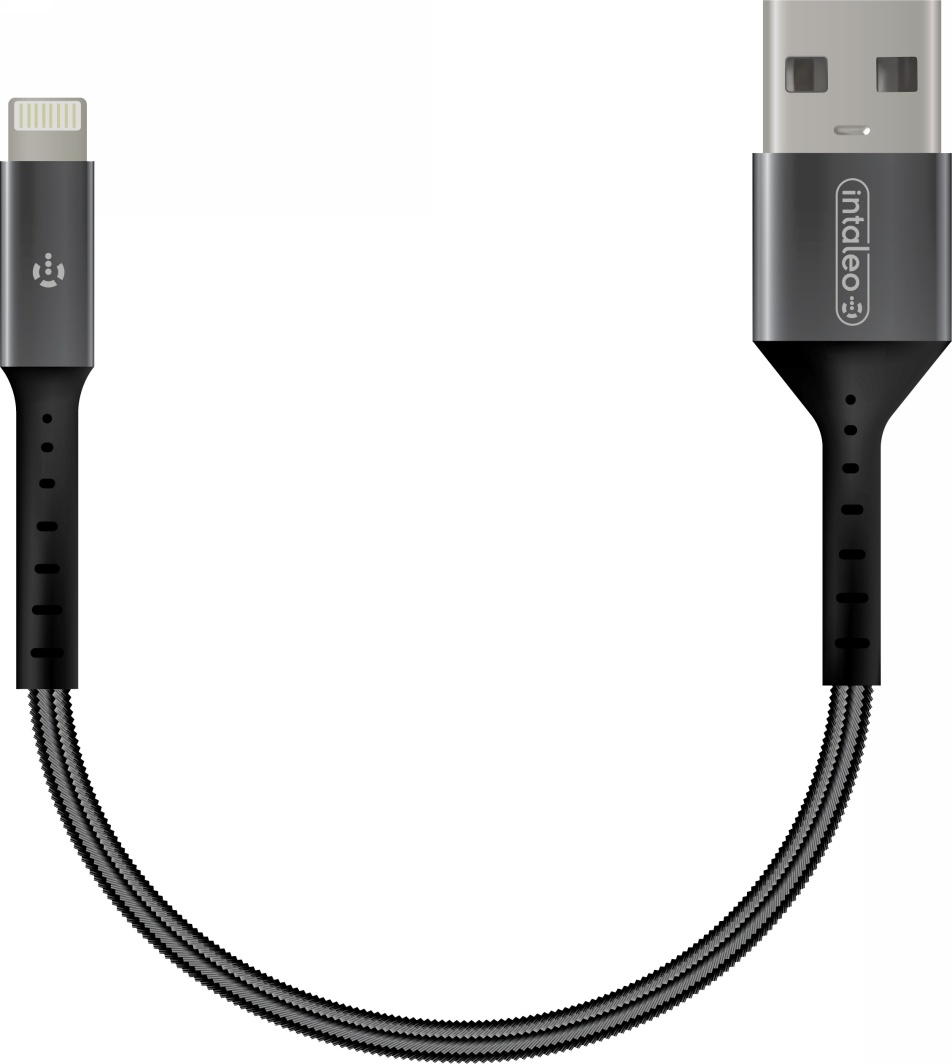 

Кабель Intaleo 1283126495618 USB - Apple Lightning 0,2 м