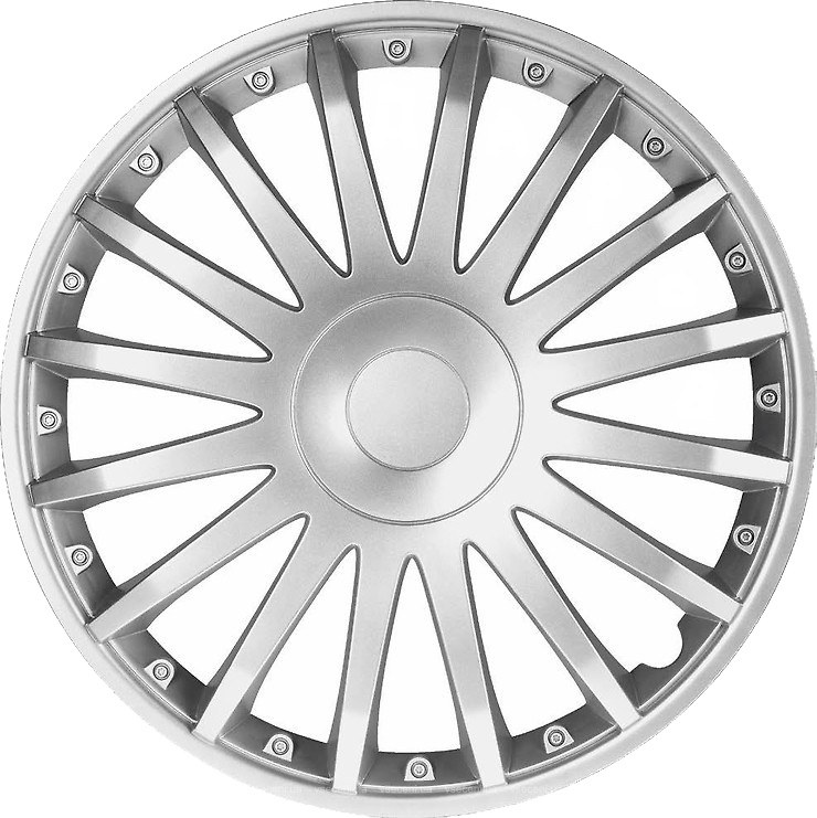 

Комплект колпаков на колеса Elegant Crystal серебристый 102862