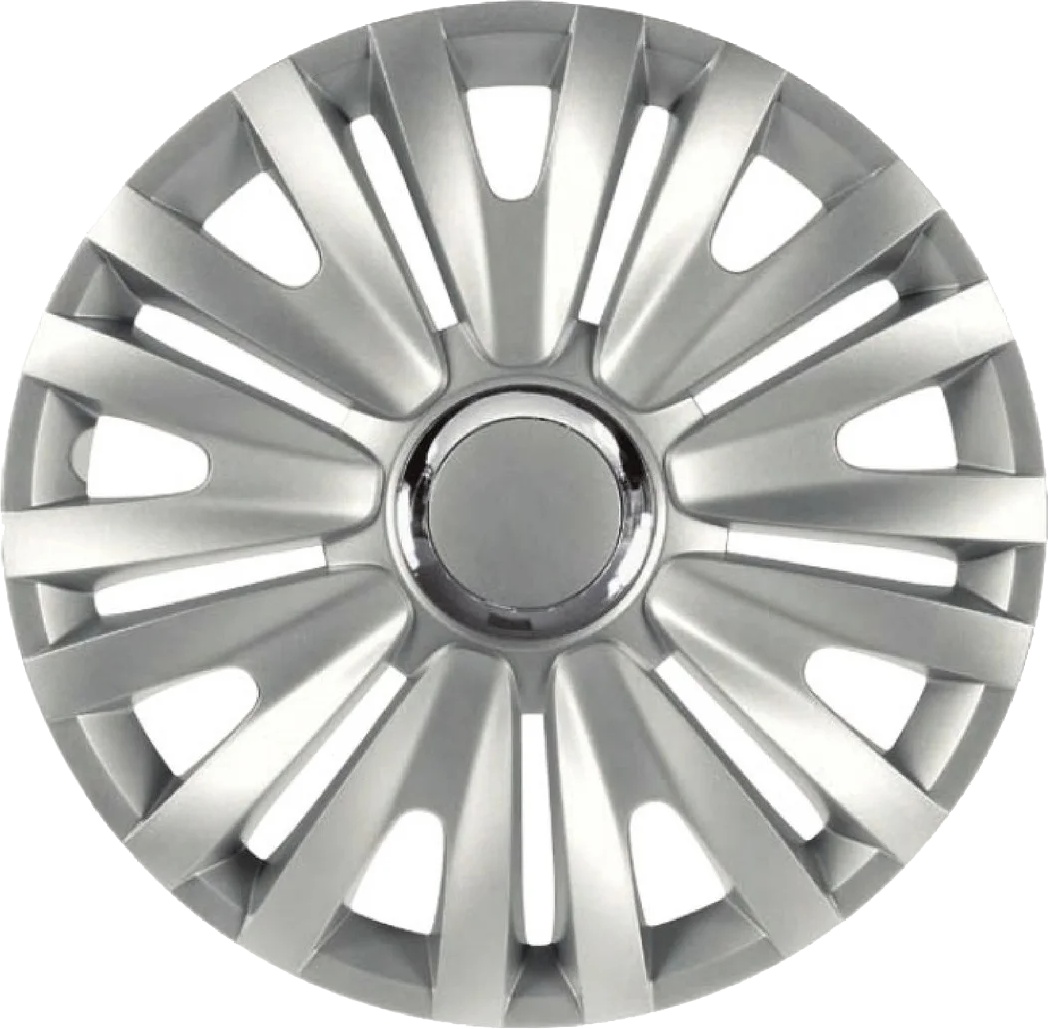 

Комплект колпаков на колеса Elegant Royal серебристый 102870