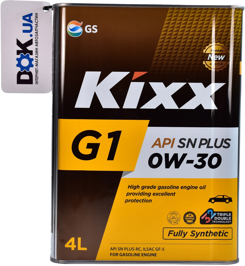 

Моторное масло Kixx G1 SN Plus 0W-30 синтетическое GS1131682