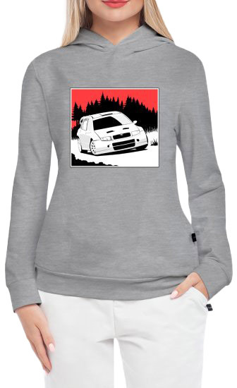 

Кенгурушка женская Globuspioner Skoda Art спереди серый 2391667284
