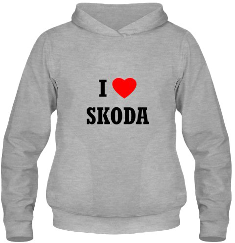 

Кенгурушка мужская утепленная Globuspioner I Love Skoda спереди серый 1429259285