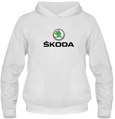 

Кенгурушка мужская утепленная Globuspioner Skoda Big Logo спереди белый 666375916