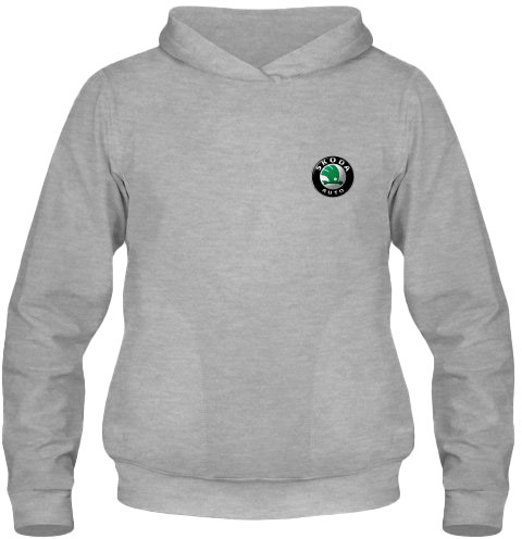 

Кенгурушка мужская утепленная Globuspioner Skoda Auto Mini Logo спереди серый 6665159285
