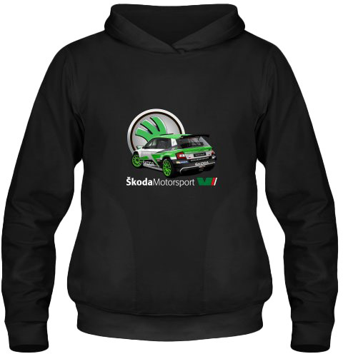 

Кенгурушка мужская утепленная Globuspioner Skoda Fabia R5 EVO 3 спереди чёрный 753165927