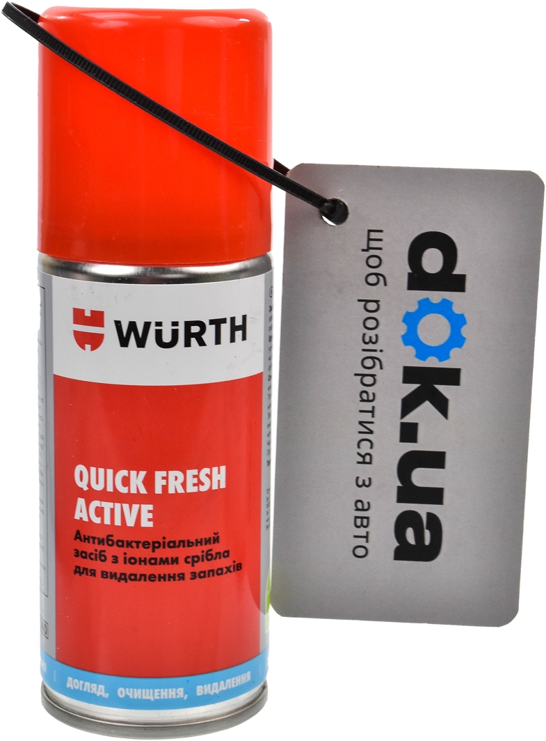 

Очиститель кондиционера Würth Quick Fresh Active спрей 893764650