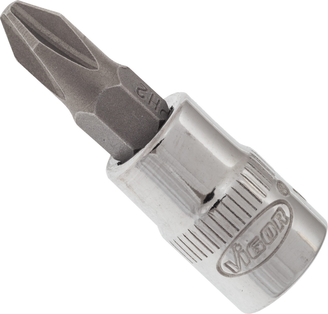 

Торцевая головка с битой Vigor V2437N PH 2 1/4"