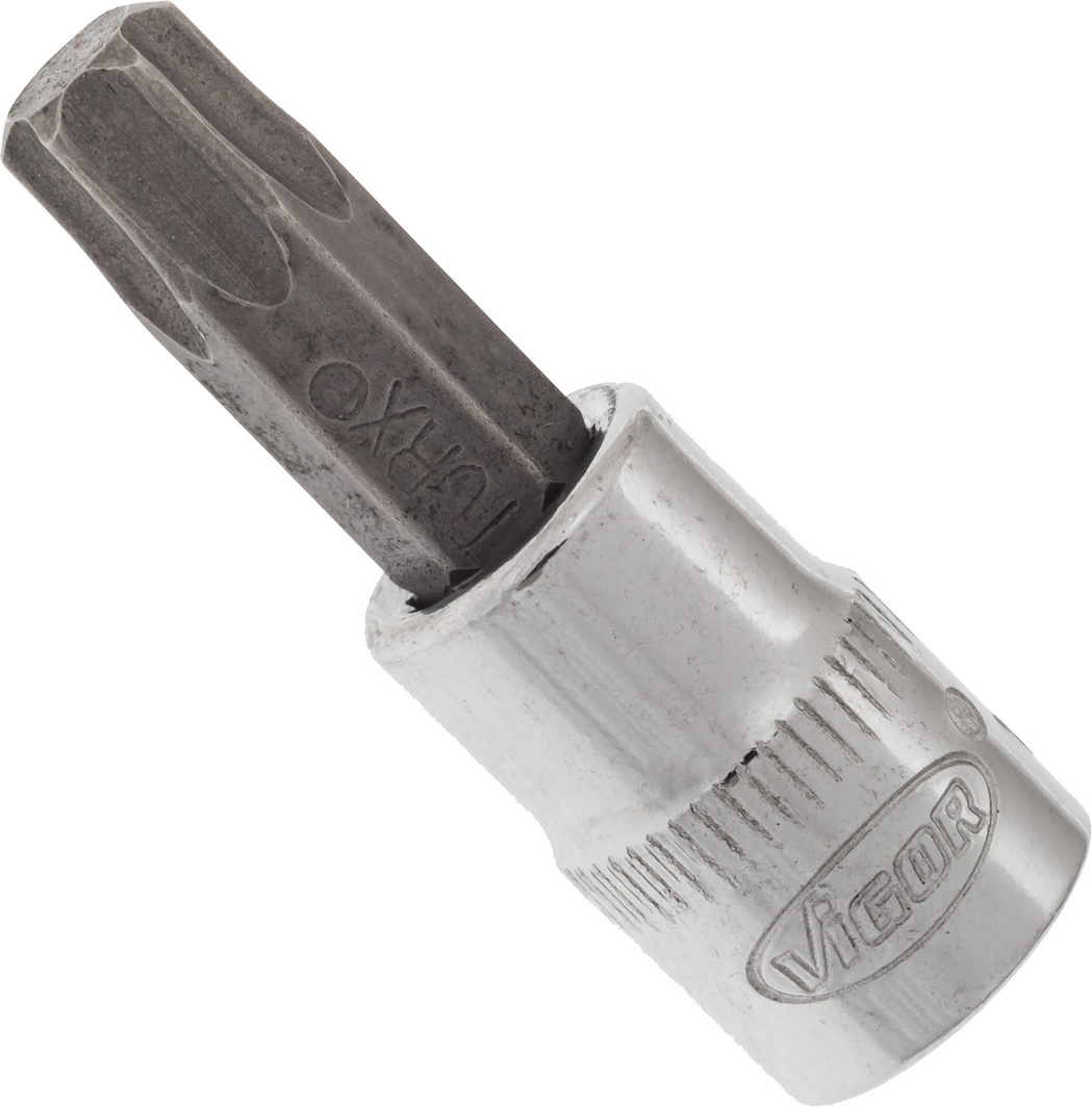 

Торцевая головка с битой Vigor V2447N T40 1/4"