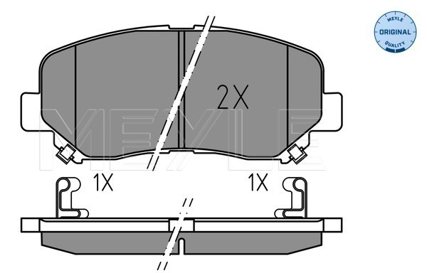 

Meyle 0252556416 Тормозные колодки