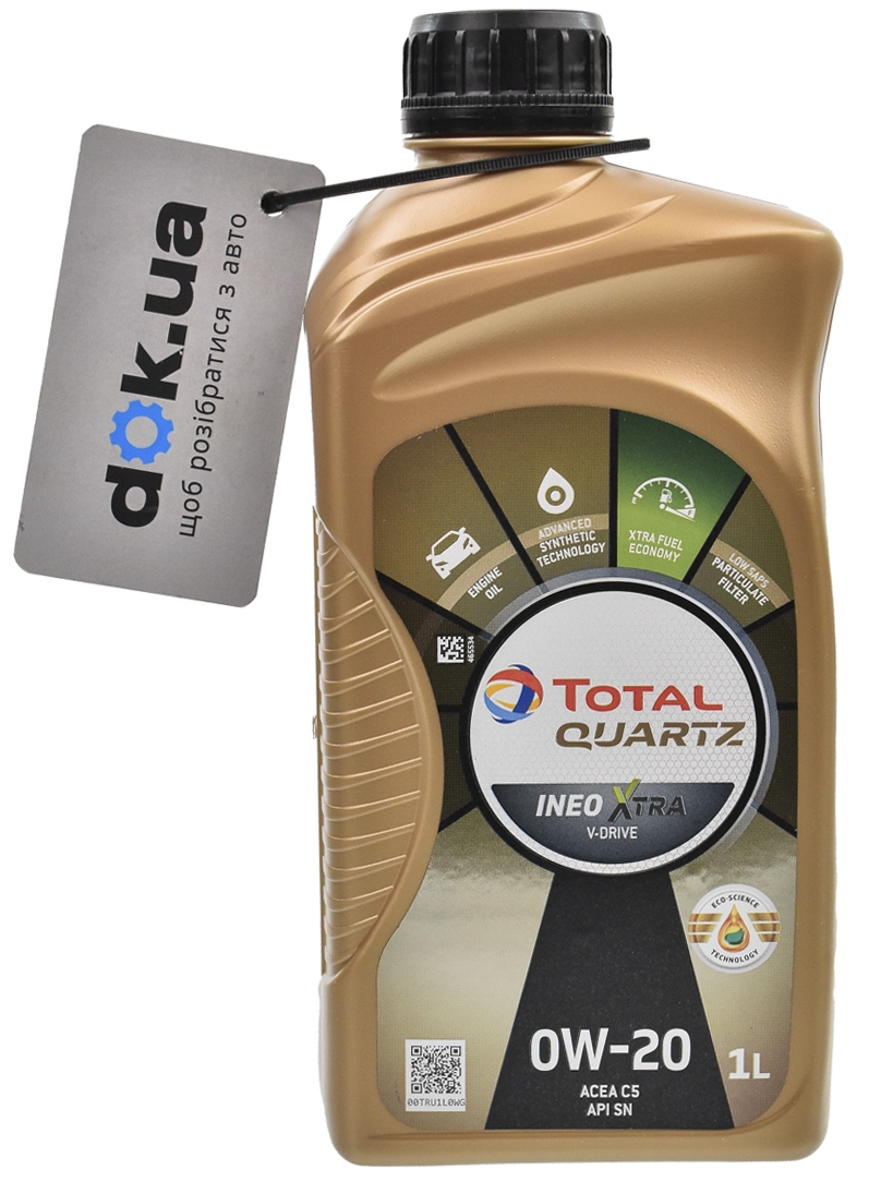

Моторное масло Total Quartz Ineo Xtra V-Drive 0W-20 синтетическое 216251