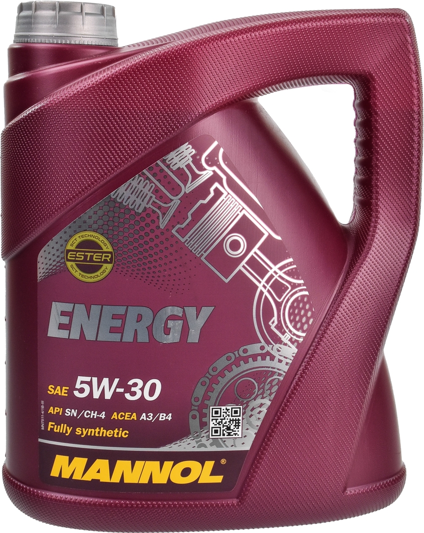 

Моторное масло Mannol Energy 5W-30 синтетическое MN7511-4