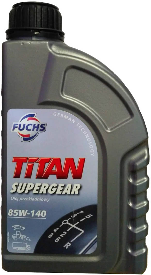 

Трансмиссионное масло Fuchs Titan Supergear GL-5 GL-4 85W-140 минеральное 600787899