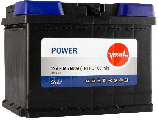 

Аккумулятор Vesna 6 CT-60-L Power 415162