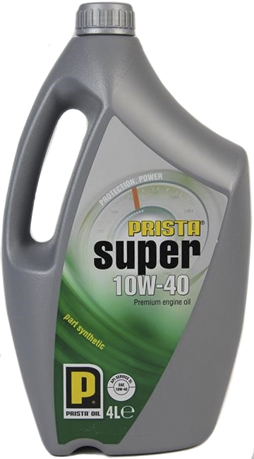 

Моторное масло Prista Super 10W-40 полусинтетическое superbenzin10w404l