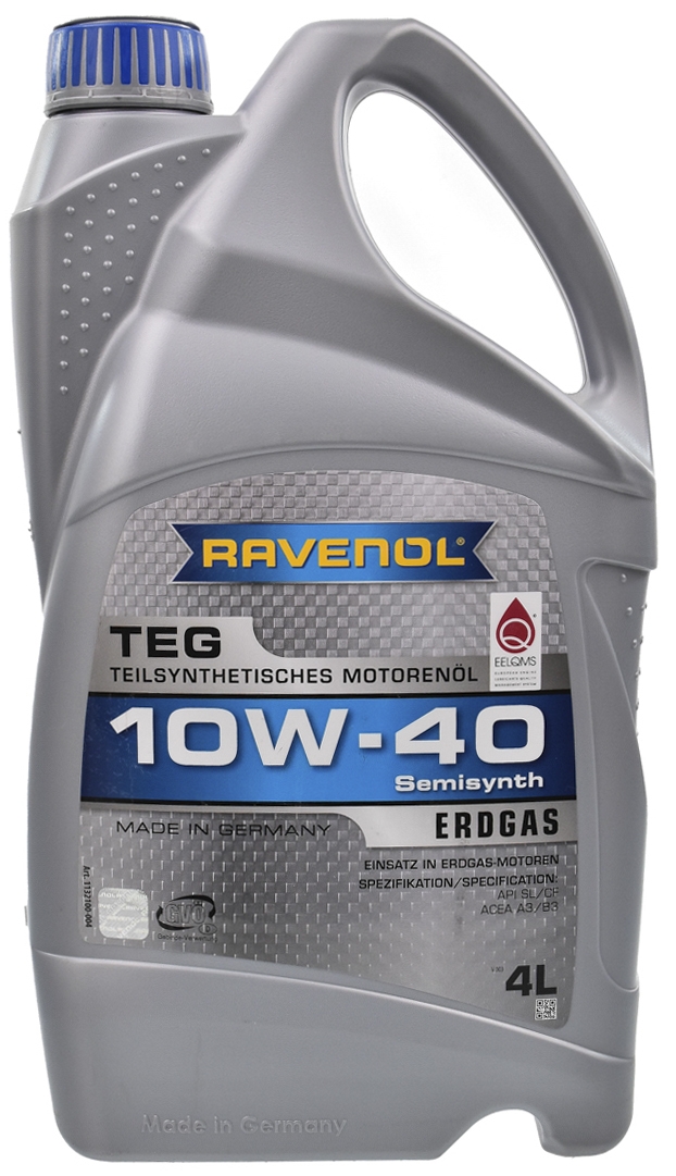

Моторное масло Ravenol TEG 10W-40 полусинтетическое 11321004