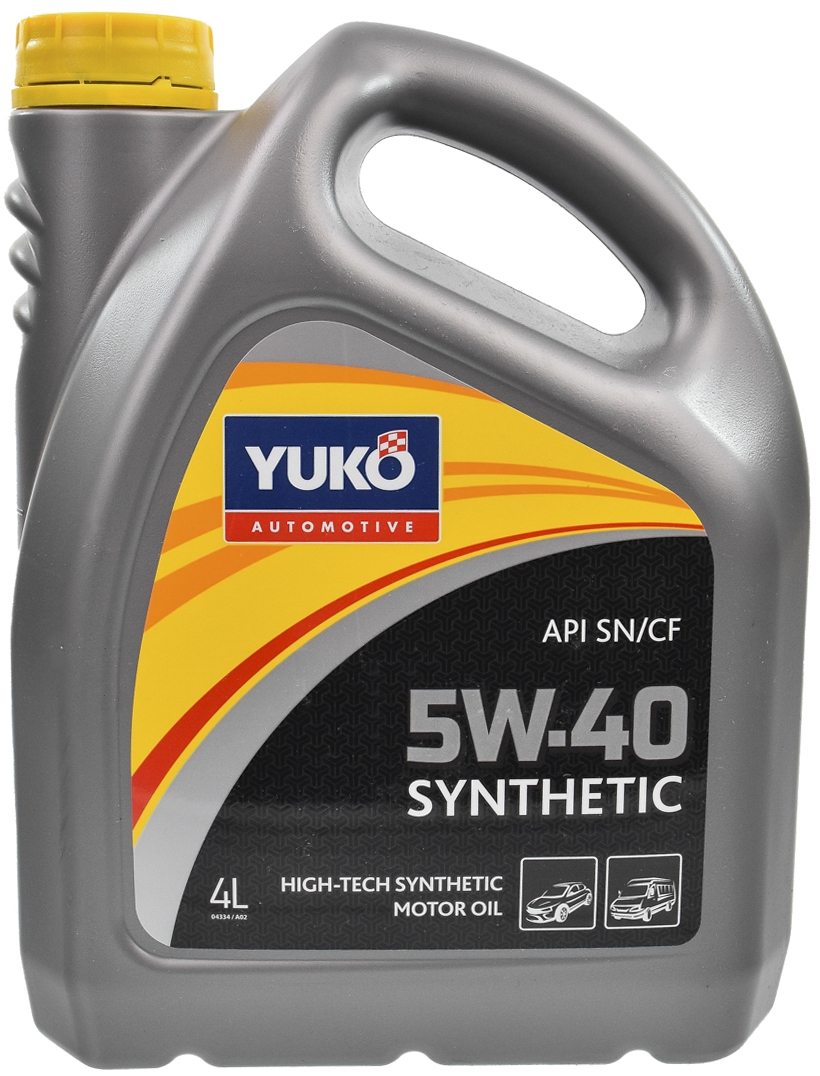 

Моторное масло Yuko Synthetic 5W-40 синтетическое 482007024116