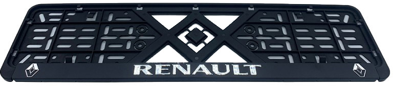 

Рамка номерного знака Alca 97894 черный Renault