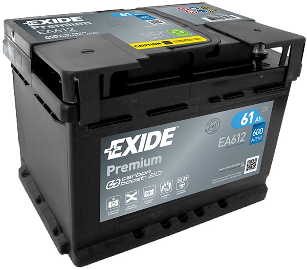 

Аккумулятор Exide 6 CT-61-R Premium EA612