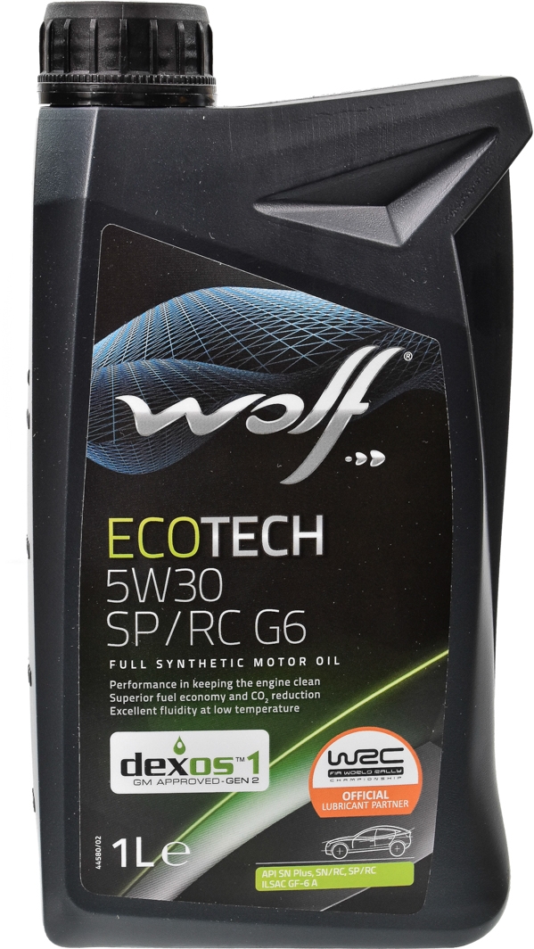 

Моторное масло Wolf Ecotech SP/RC G6 5W-30 синтетическое 1047289