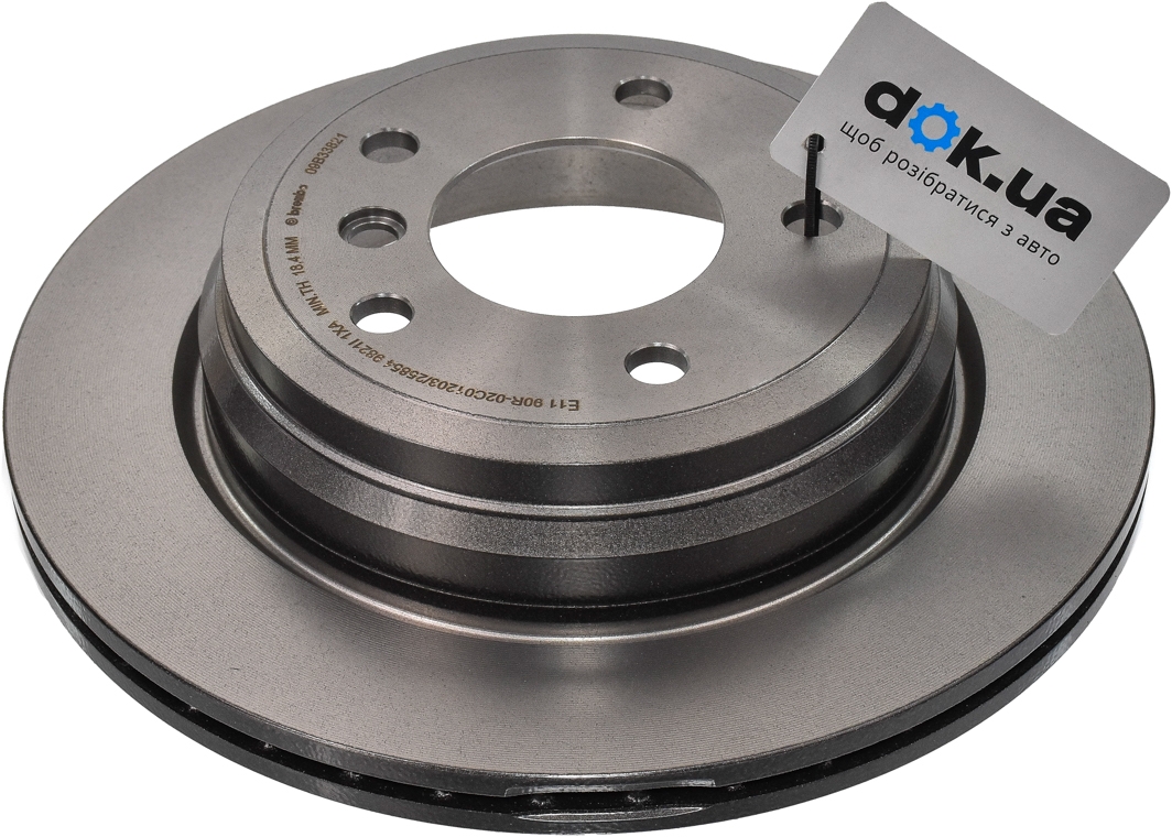 

Brembo 09B33821 Тормозной диск
