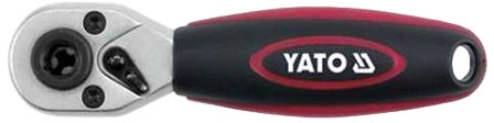 

Трещотка Yato YT-0331 1/4" 72 зубца 136 мм