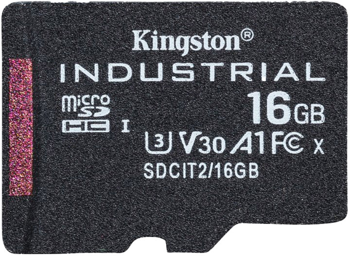 

Карта памяти Kingston Industrial2 microSDHC 16 ГБ SDCIT2/16GBSP