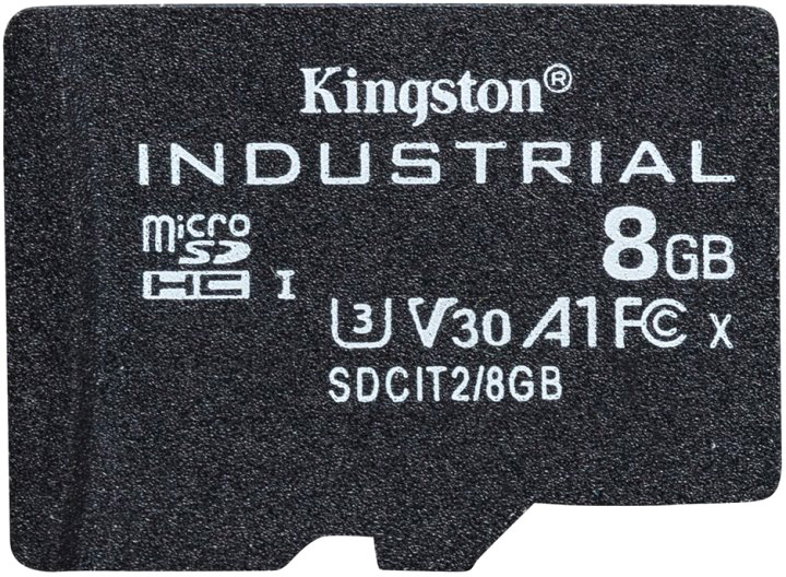 

Карта памяти Kingston Industrial2 microSDHC 8 ГБ SDCIT2/8GBSP