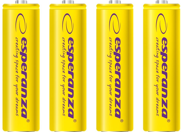 

Аккумуляторная батарейка ESPERANZA EZA104Y 2000 mAh 4 шт