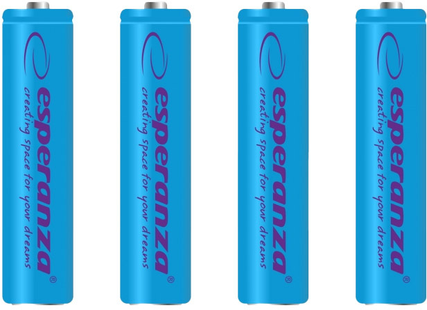 

Аккумуляторная батарейка ESPERANZA EZA102B 1000 mAh 4 шт