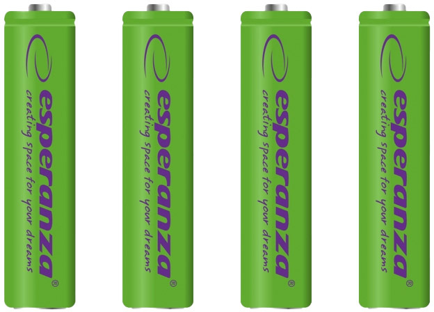 

Аккумуляторная батарейка ESPERANZA EZA102G 1000 mAh 4 шт