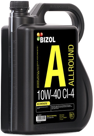 

Моторное масло Bizol Allround CI-4 10W-40 полусинтетическое B85321