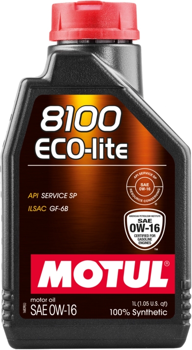 

Моторное масло Motul 8100 Eco-Lite 0W-16 синтетическое 841011