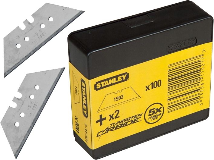 

Набор лезвий Stanley 111916 монолитное 100 шт.