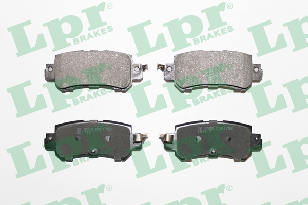 

LPR 9860 Колодки ручника
